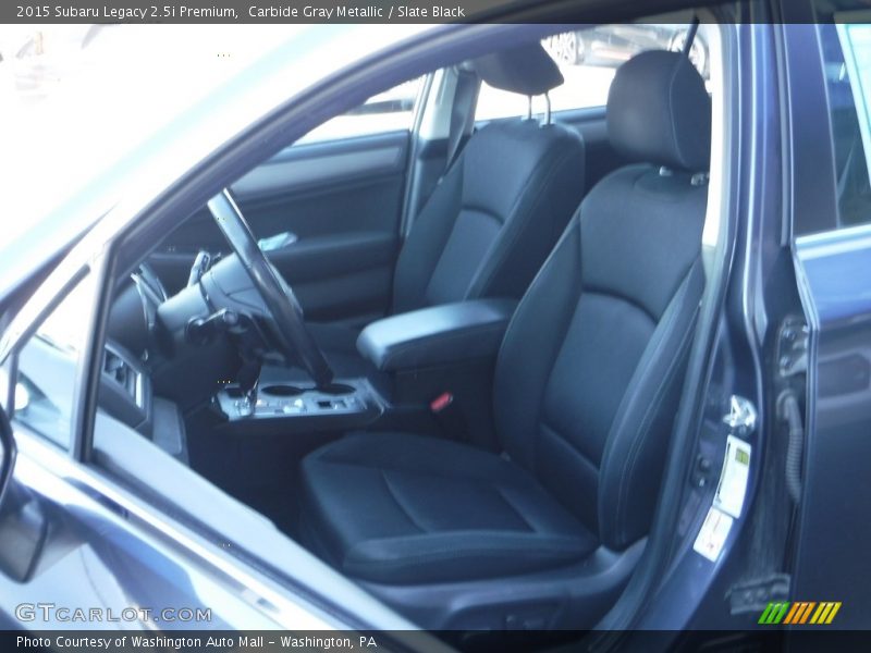 Carbide Gray Metallic / Slate Black 2015 Subaru Legacy 2.5i Premium