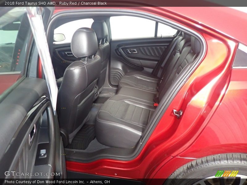 Rear Seat of 2018 Taurus SHO AWD