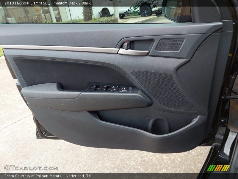 Phantom Black / Black 2018 Hyundai Elantra SEL