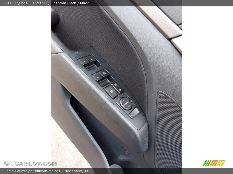 Phantom Black / Black 2018 Hyundai Elantra SEL