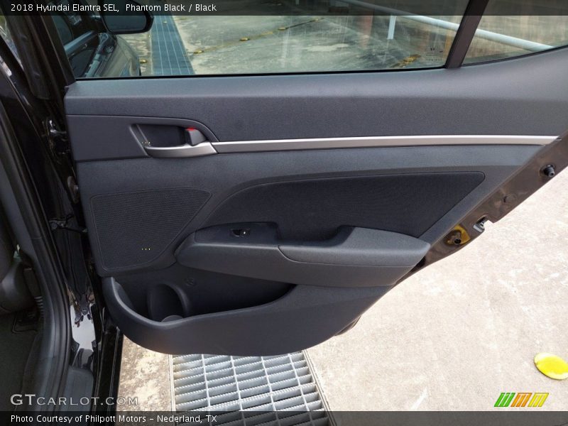 Phantom Black / Black 2018 Hyundai Elantra SEL