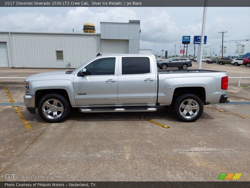  2017 Silverado 1500 LTZ Crew Cab Silver Ice Metallic