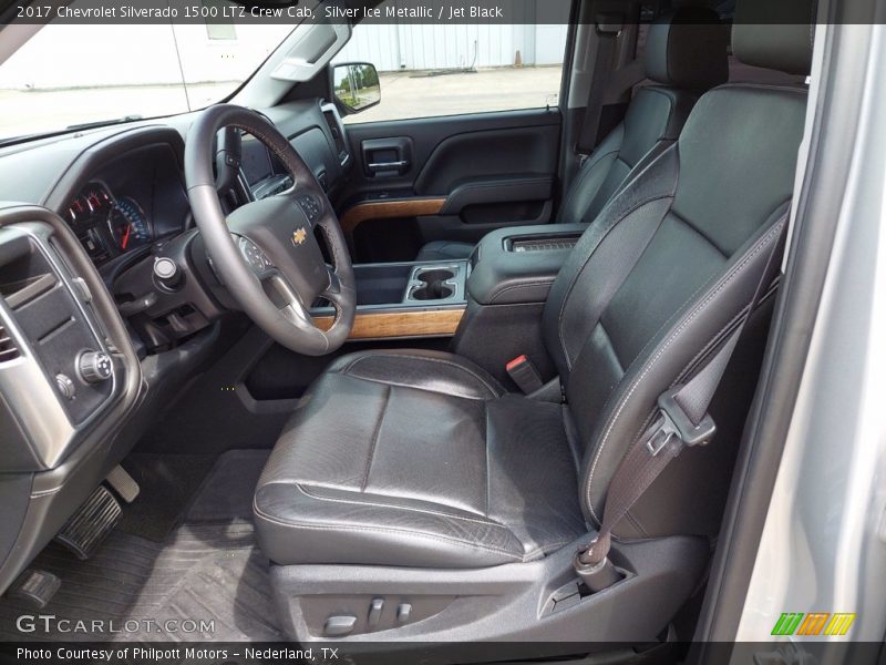 Front Seat of 2017 Silverado 1500 LTZ Crew Cab