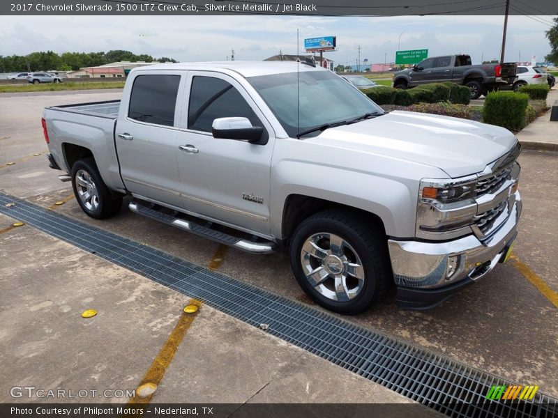 2017 Silverado 1500 LTZ Crew Cab Silver Ice Metallic