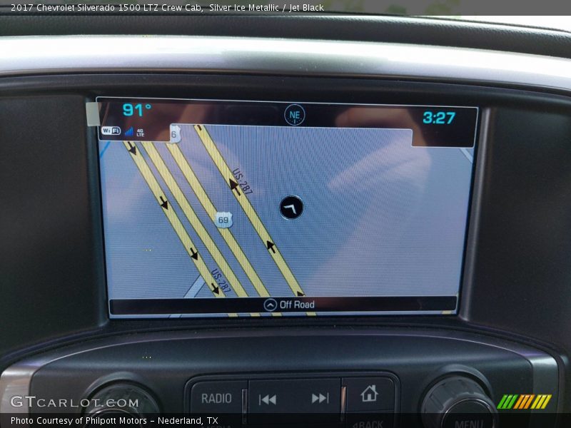 Navigation of 2017 Silverado 1500 LTZ Crew Cab