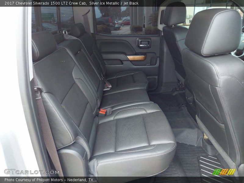Rear Seat of 2017 Silverado 1500 LTZ Crew Cab