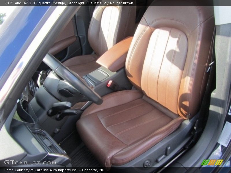Front Seat of 2015 A7 3.0T quattro Prestige