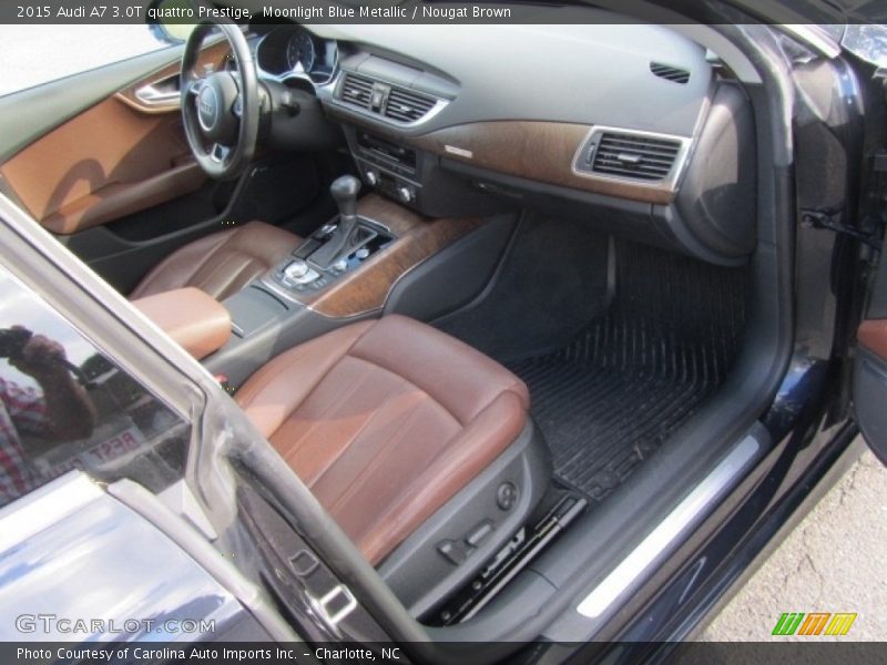  2015 A7 3.0T quattro Prestige Nougat Brown Interior