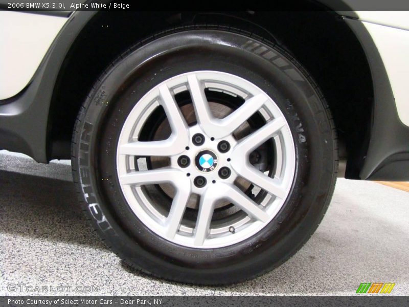 Alpine White / Beige 2006 BMW X5 3.0i