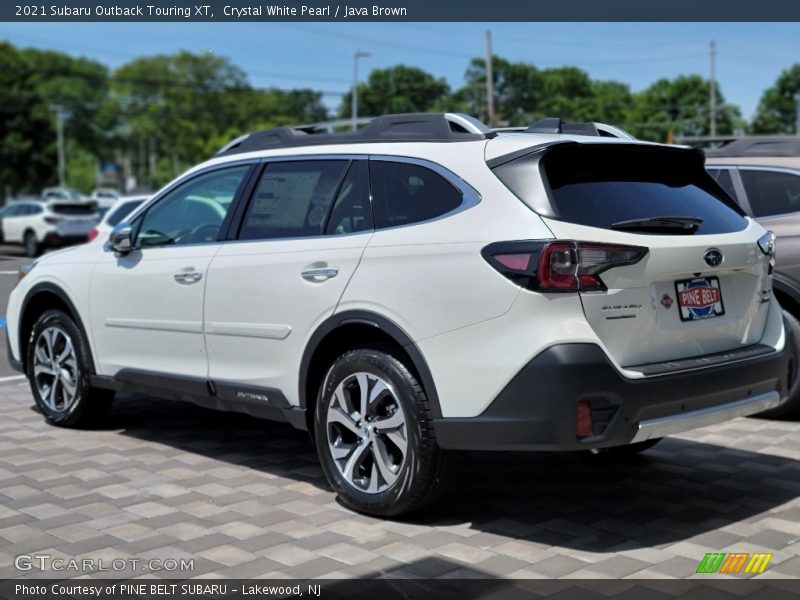 Crystal White Pearl / Java Brown 2021 Subaru Outback Touring XT