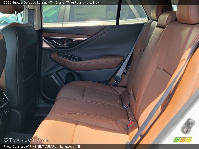 Crystal White Pearl / Java Brown 2021 Subaru Outback Touring XT