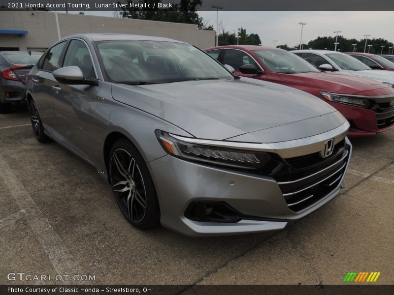 Lunar Silver Metallic / Black 2021 Honda Accord Touring