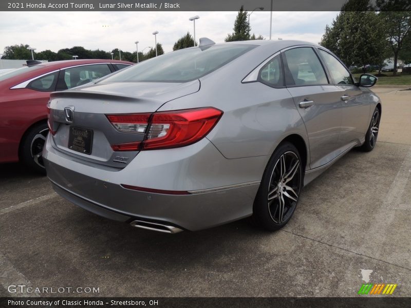 Lunar Silver Metallic / Black 2021 Honda Accord Touring