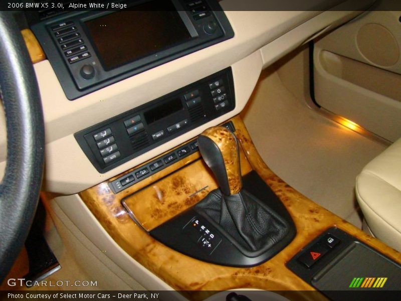 Alpine White / Beige 2006 BMW X5 3.0i