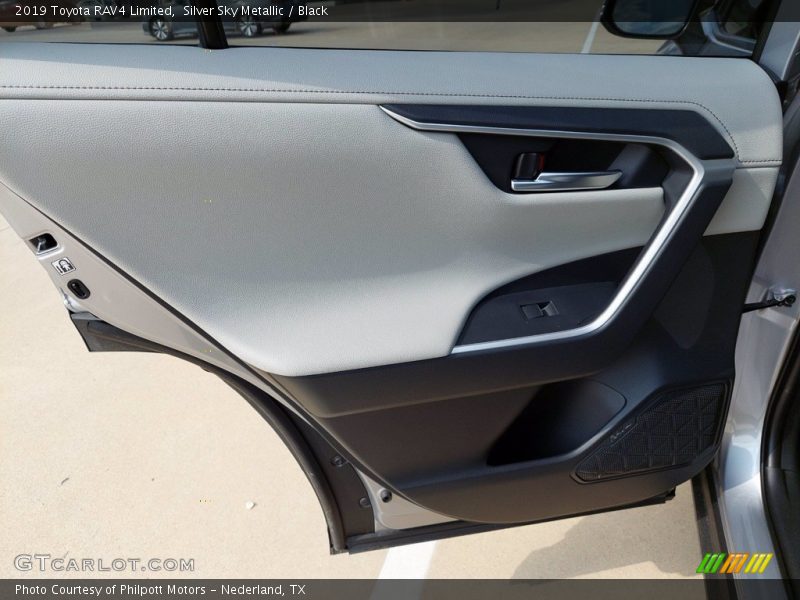 Silver Sky Metallic / Black 2019 Toyota RAV4 Limited