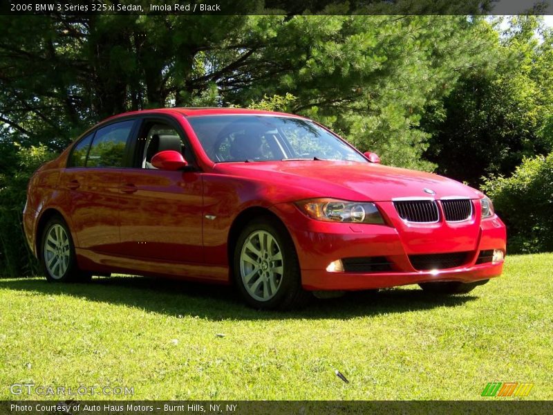 Imola Red / Black 2006 BMW 3 Series 325xi Sedan