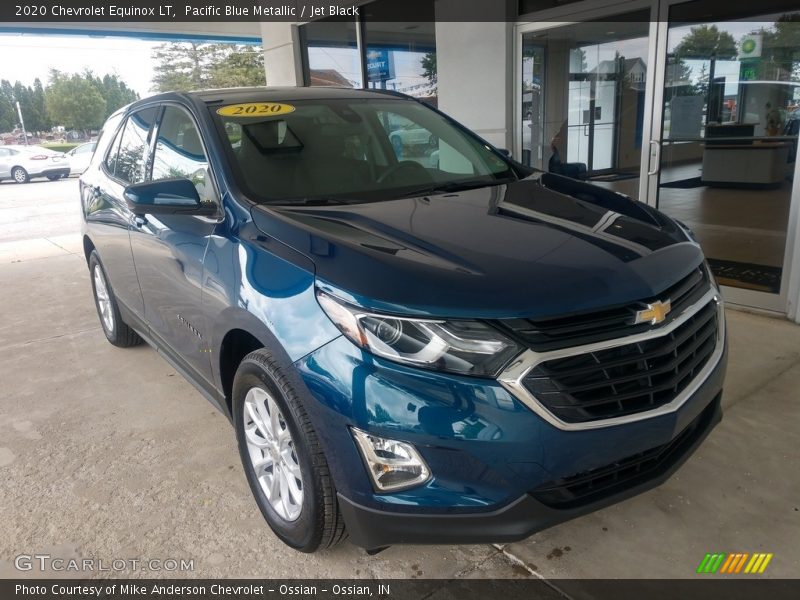 Pacific Blue Metallic / Jet Black 2020 Chevrolet Equinox LT