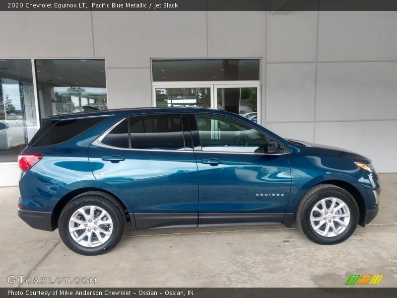 Pacific Blue Metallic / Jet Black 2020 Chevrolet Equinox LT