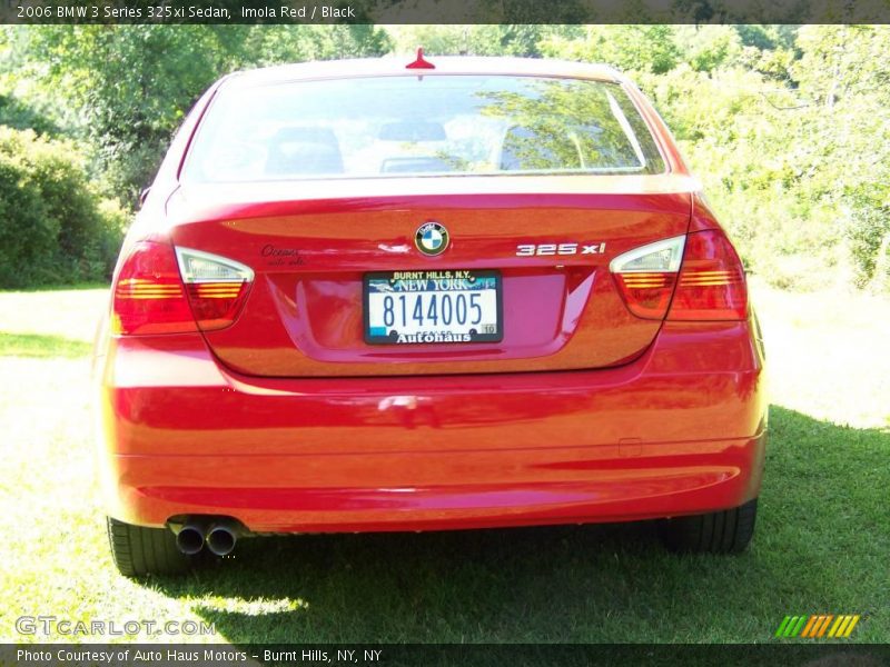 Imola Red / Black 2006 BMW 3 Series 325xi Sedan