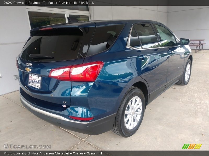Pacific Blue Metallic / Jet Black 2020 Chevrolet Equinox LT