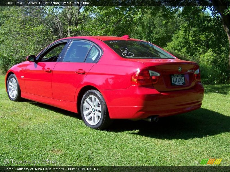 Imola Red / Black 2006 BMW 3 Series 325xi Sedan