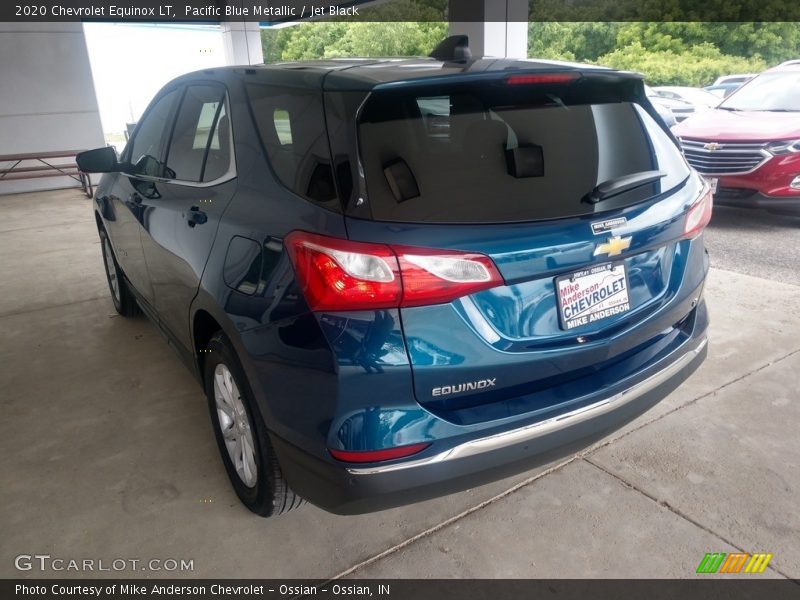 Pacific Blue Metallic / Jet Black 2020 Chevrolet Equinox LT