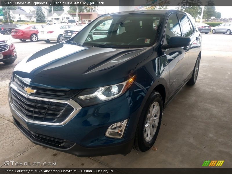 Pacific Blue Metallic / Jet Black 2020 Chevrolet Equinox LT