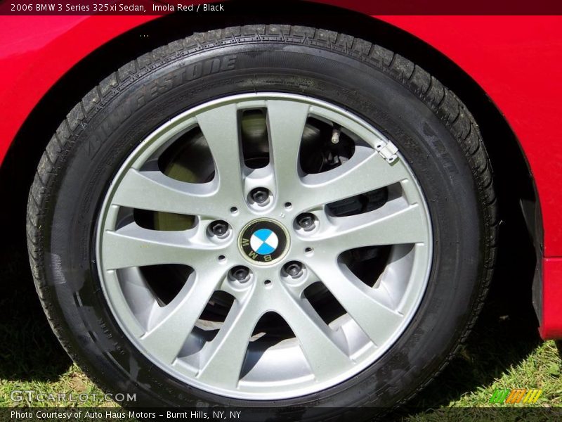Imola Red / Black 2006 BMW 3 Series 325xi Sedan