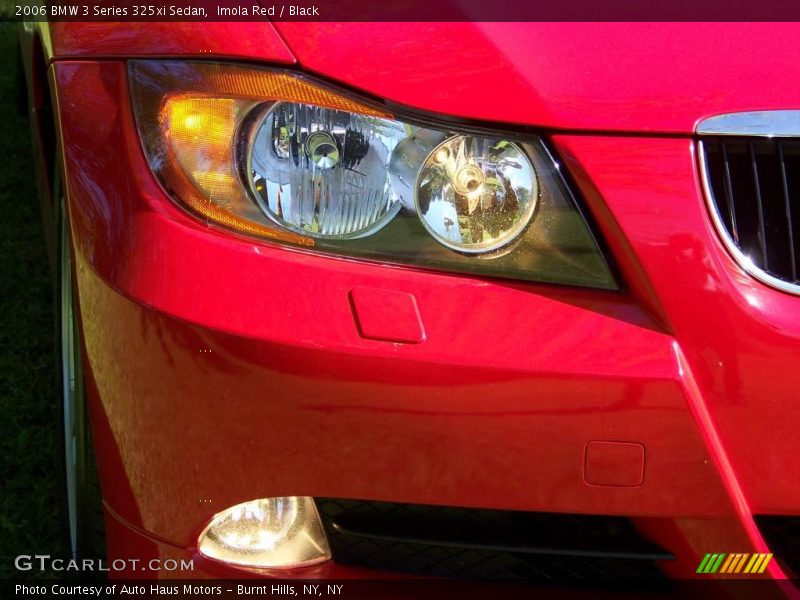 Imola Red / Black 2006 BMW 3 Series 325xi Sedan