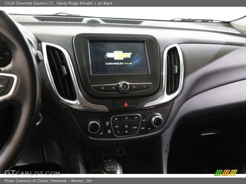 Sandy Ridge Metallic / Jet Black 2018 Chevrolet Equinox LT