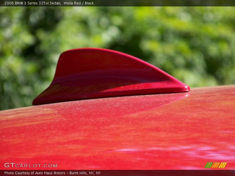 Imola Red / Black 2006 BMW 3 Series 325xi Sedan