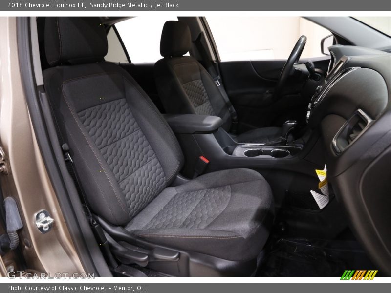 Sandy Ridge Metallic / Jet Black 2018 Chevrolet Equinox LT