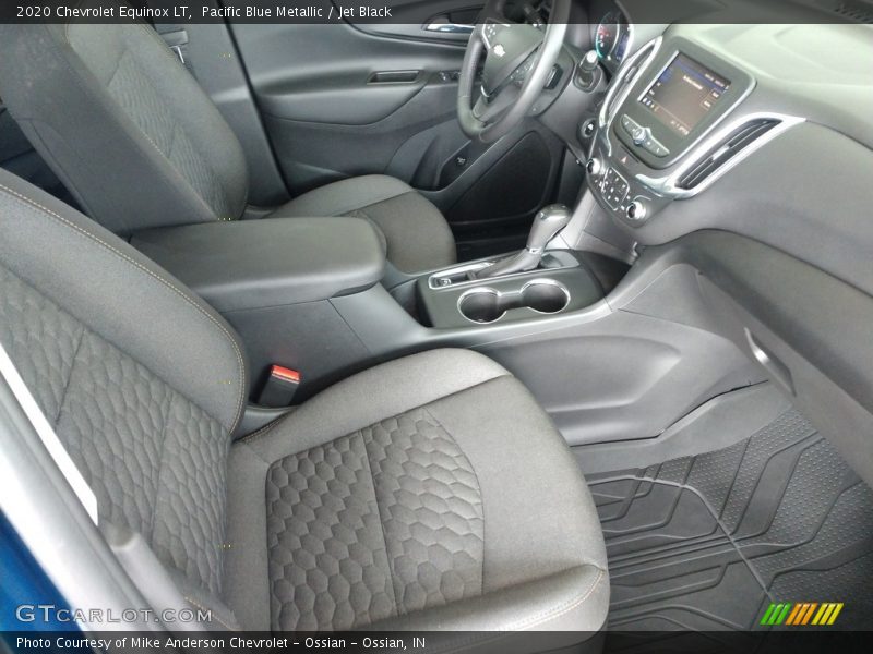 Pacific Blue Metallic / Jet Black 2020 Chevrolet Equinox LT