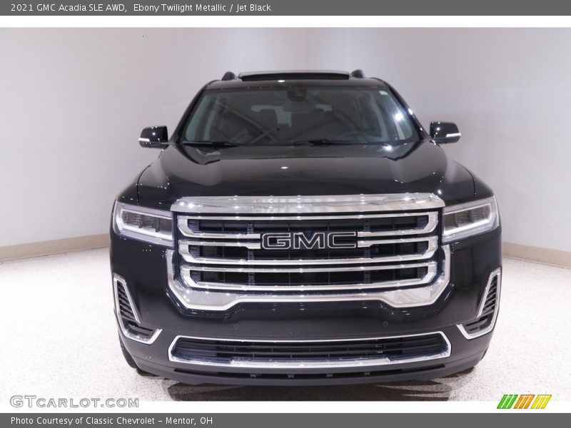 Ebony Twilight Metallic / Jet Black 2021 GMC Acadia SLE AWD