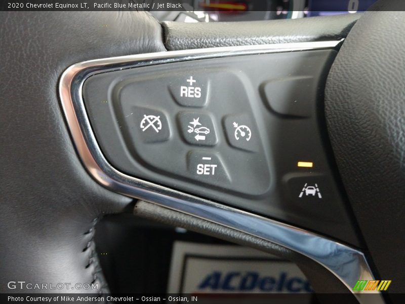 Pacific Blue Metallic / Jet Black 2020 Chevrolet Equinox LT