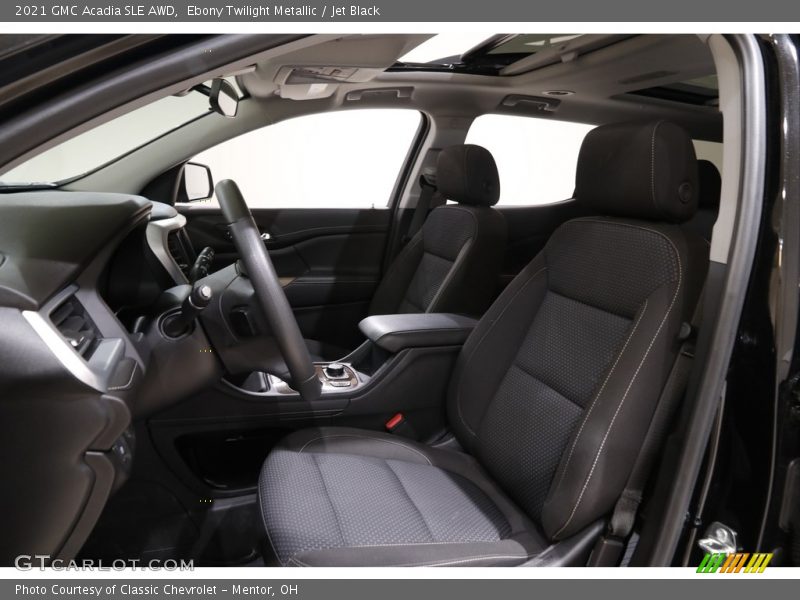 Ebony Twilight Metallic / Jet Black 2021 GMC Acadia SLE AWD