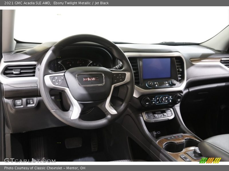 Ebony Twilight Metallic / Jet Black 2021 GMC Acadia SLE AWD