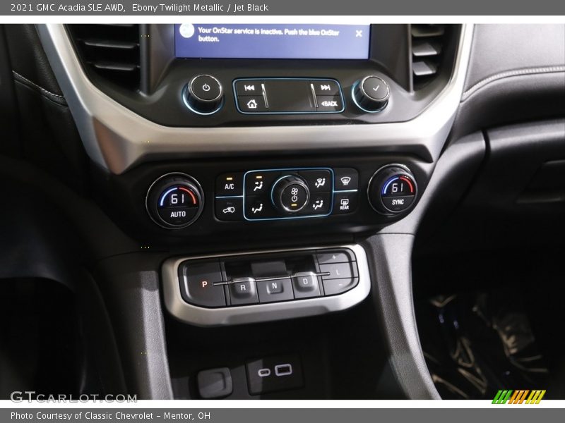 Ebony Twilight Metallic / Jet Black 2021 GMC Acadia SLE AWD
