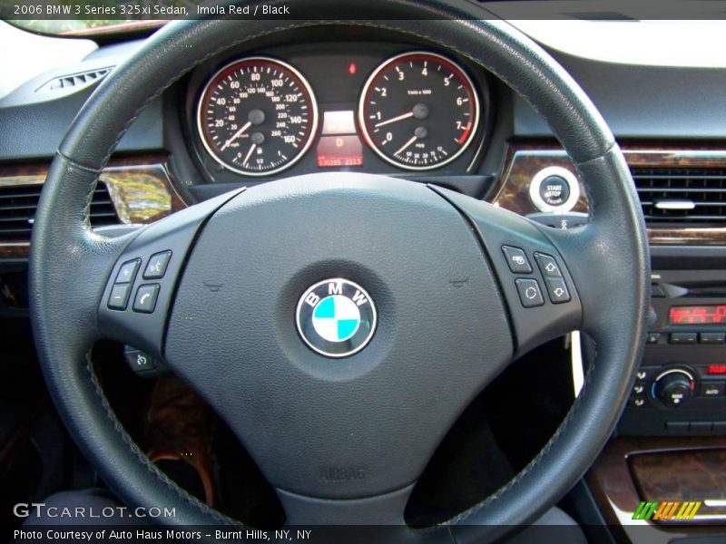 Imola Red / Black 2006 BMW 3 Series 325xi Sedan