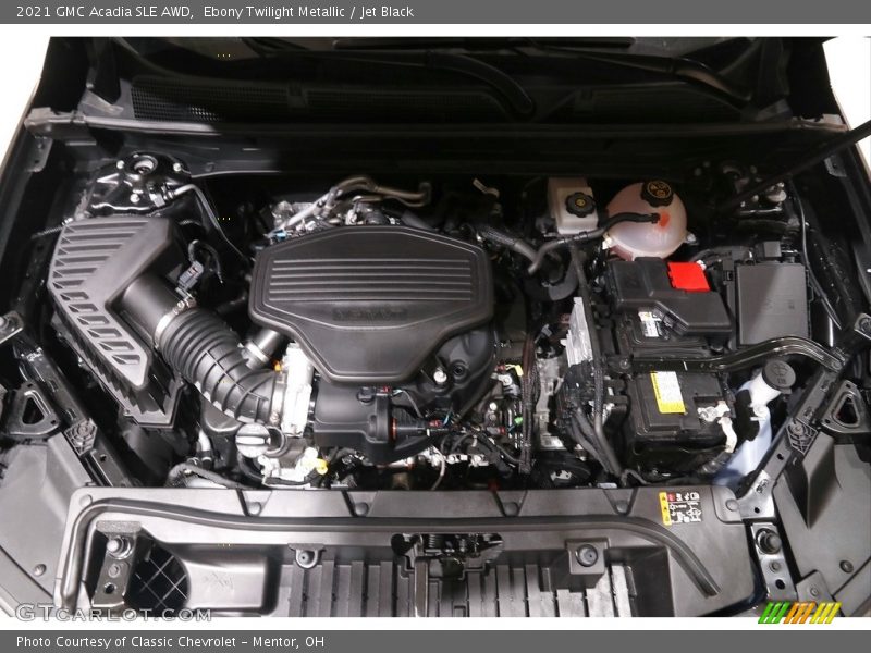 Ebony Twilight Metallic / Jet Black 2021 GMC Acadia SLE AWD