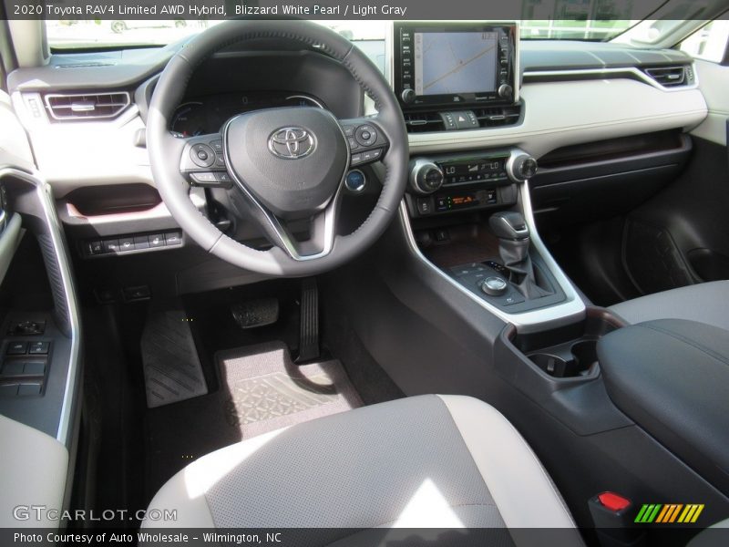 Dashboard of 2020 RAV4 Limited AWD Hybrid