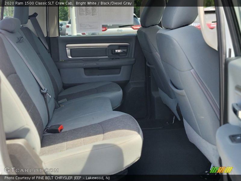 Bright White / Black/Diesel Gray 2020 Ram 1500 Classic SLT Crew Cab