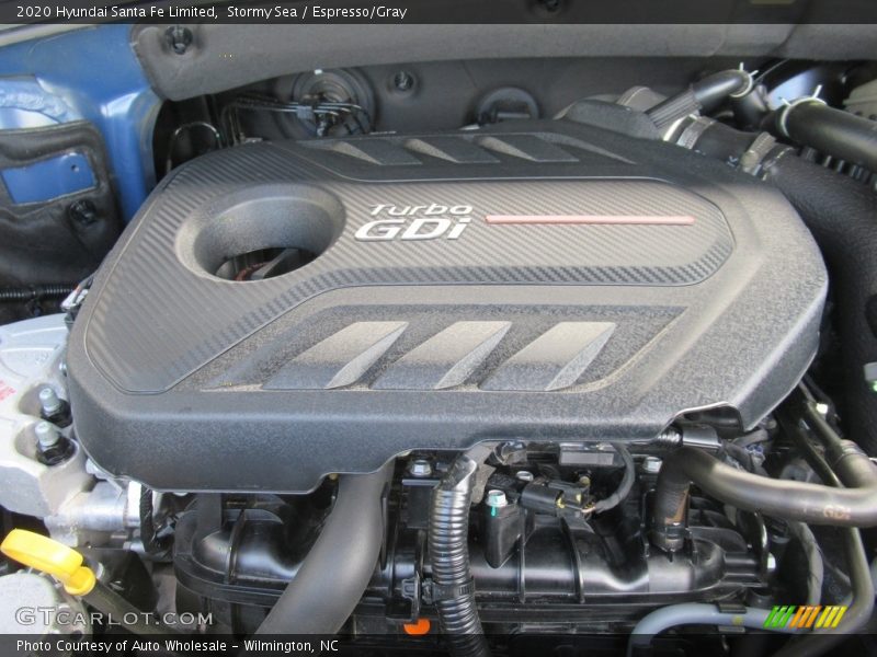 Stormy Sea / Espresso/Gray 2020 Hyundai Santa Fe Limited