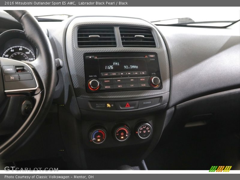 Labrador Black Pearl / Black 2016 Mitsubishi Outlander Sport ES AWC