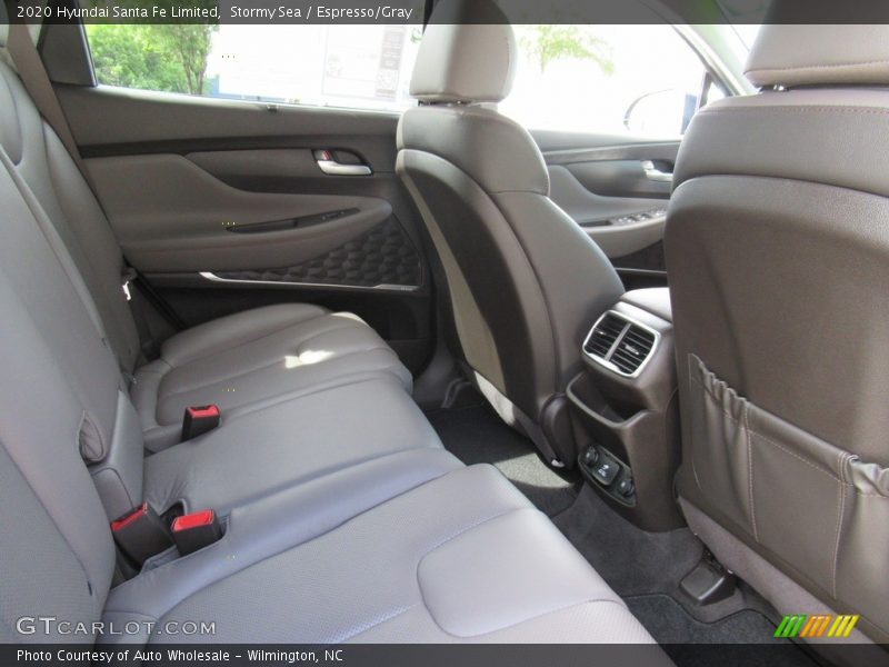 Stormy Sea / Espresso/Gray 2020 Hyundai Santa Fe Limited