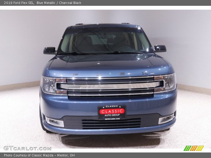 Blue Metallic / Charcoal Black 2019 Ford Flex SEL