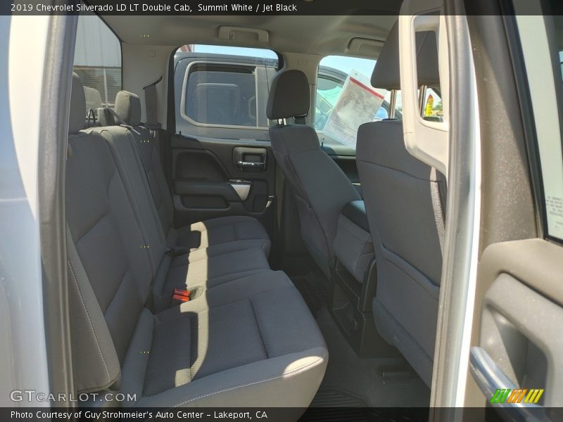 Summit White / Jet Black 2019 Chevrolet Silverado LD LT Double Cab