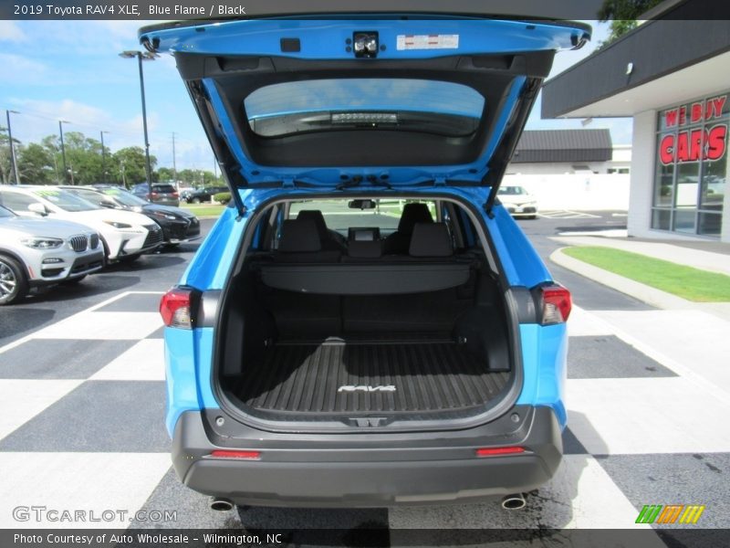 Blue Flame / Black 2019 Toyota RAV4 XLE
