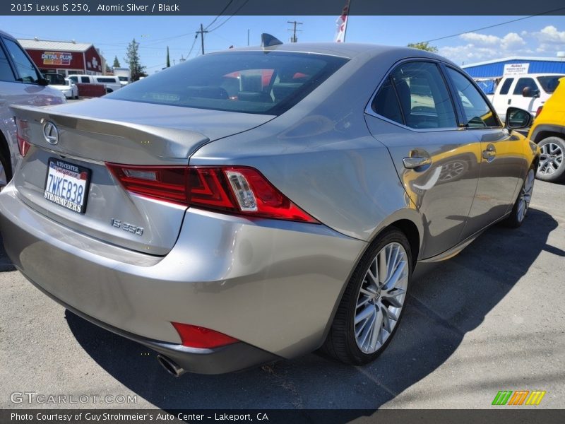 Atomic Silver / Black 2015 Lexus IS 250