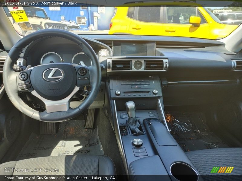 Atomic Silver / Black 2015 Lexus IS 250